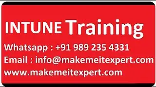 01  Microsoft Endpoint Manager Intune Exam MD 102 Training Session Details