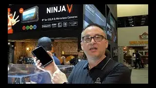 Atomos Ninja V &  ProRes RAW // NAB 2018