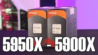 AMD 5950X 5900X Full Review - Gaming, Overclocking, Precision Boost Overdrive Testing, Power, Temps