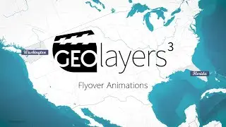 Create a Map Flyover Animation using GEOlayers in After Effects