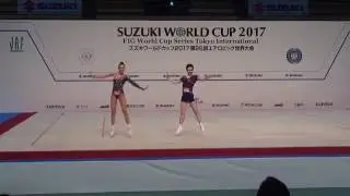 FIG Suzuki World Cup 2017. AG2. MP. Квалификация. Перминов Пётр, Тихонова Дарья