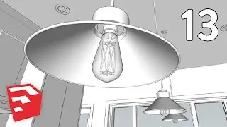 EDISON BULB & LIGHT FIXTURE - Dramatic Contemporary House Pt. 13