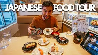 Our first real Japanese dishes in Japan!! OH MY GOSH 😋🤤