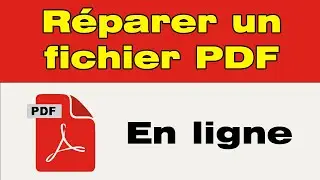 Comment réparer un fichier PDF endommagé ou corrompu en ligne