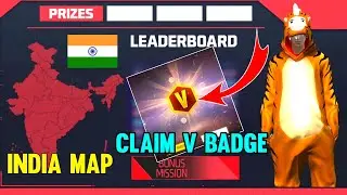 CLAIM V BADGE FROM NEW EVENT STAR WARS | FREE FIRE INDIA MAP FREE FIRE MAX