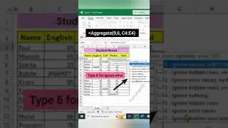 How to find total in excel #focusinguide #exceltips #trending #tutorial #shorts