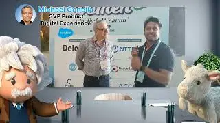 Discussion with Michael Gonella on the Salesforce 'Generative AI' at WIT Dreamin 2023, Jaipur