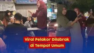 Viral Ibu bersama Anaknya Labrak Wanita Diduga Pelakor di Tempat Umum