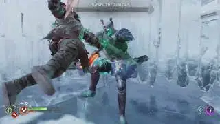 God of War Ragnarök Killing my First Berserker