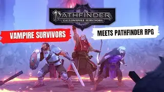 Vampire Survivors Meets Pathfinder ARPG Roguelike Bullet Hell - Pathfinder Gallowspire Survivors