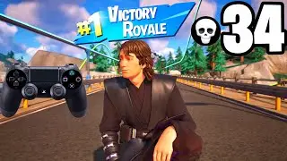 34 Kill Solo Squads Anakin Skywalker Skin Gameplay 