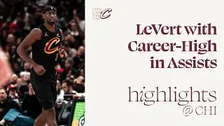 Caris LeVerts Career-High in Assists | Cavs at Bulls | 2.28.2024