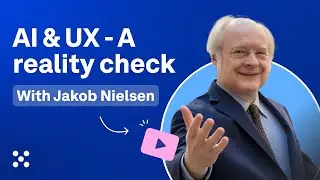 AI & UX -  A reality check with Jakob Nielsen | UX Insiders