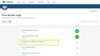 Calculate Values in Variables and Formulas || Flow Builder Logic