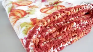 DIY Braided Fleece Blanket