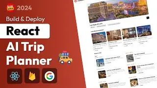 🚀 Full-Stack AI Trip Planner: React, Gemini AI, Firebase & TailwindCSS