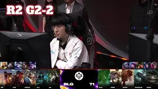 BLG vs T1 - Game 2 | Round 2 LoL MSI 2024 Main Stage | Bilibili Gaming vs T1 G2 full game