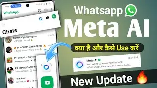 whatsapp meta ai option kya hai | meta ai whatsapp kaise use kare