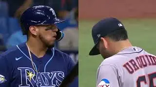 ISAAC PAREDES, RAYS VS ASTROS 24 ABRIL 2023