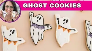 Halloween Ghost Cookies  👻👻👻
