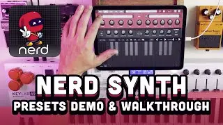 Nerd Synth by AudioKit Pro | Presets Demo & Walkthrough