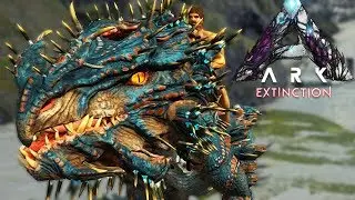 Ark Extinction - FRESH START! Max Level Velonasaur Taming! (1) - Ark Extinction Gameplay