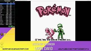 Pokémon Red Any% Glitchless speedrun in 1:51:28