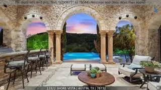 Priced at $12,800,000 - 13322 Shore Vista, Austin, TX 78732