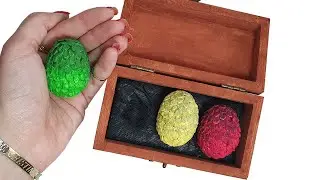 DIY Miniature ✫ Dragon Eggs Chest ✫ Tutorial | Crafts