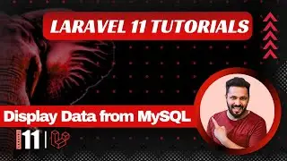 Laravel 11 tutorial  #42 Get and display data from MySql Table