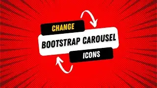 Change Bootstrap Carousel Icons and Colours