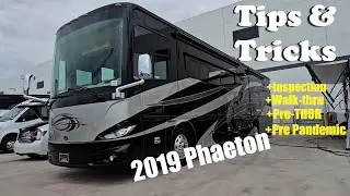 Tips and Secrets Before Buying a RV: Inspection and Complete Walk-Thru 2019 Phaeton