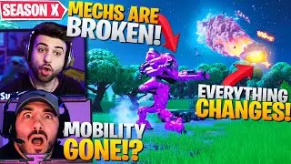 Why SEASON X CHANGES EVERYTHING! Mechs Are BROKEN! (Fortnite Battle Royale)