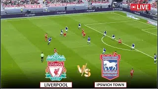 🔴LIVE: LIVERPOOL vs IPSWICH TOWN I ENGLISH PREMIER LEAGUE MATCH FULL STREAMING I eFOOTBALL PES 21