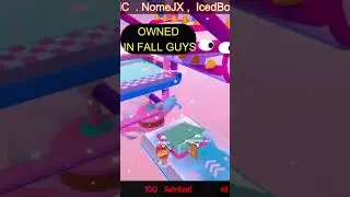 Fall Guys Rage Moment -Dude Gets Owned 😡 