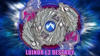 Beyblade Luinor L3 Destroy Review + Battle - Beyblade Burst Evolution SwitchStrike System - E0956