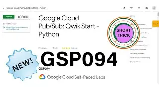 Google Cloud PubSub Qwik Start - Python 