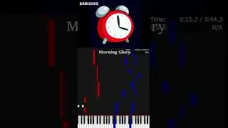 SAMSUNG ALARMS - Piano Tutorial 