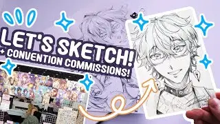 Let's Sketch Convention Commission Samples!