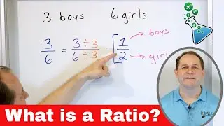 What is a Ratio in Math?  Understand Ratio & Proportion - [6-3-1]