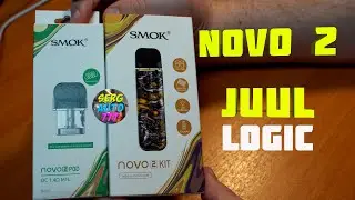 SMOK NOVO 2 POD 1.4 Om Mtl против JUUL и Logic Отзыв