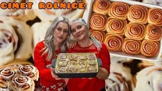 Mama i ja pravimo CIMET ROLNICE💜i za one koji ne vole cimet preukusne👌