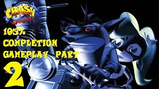 Crash Bandicoot: Warped (PS1) 105% Gameplay (No Commentary) -  Part 2