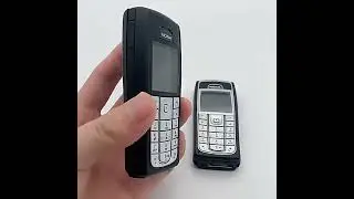 Original Nokia 6230i White detail real shot video