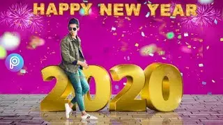 PicsArt Happy New Year 2020 Photo Editing Tutorial | 2020 Best Photo Editing Concept Editing in Pics