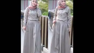 Model Gamis Wanita Terbaru 2023 gamis lebaran gamis trendy gamis anggun