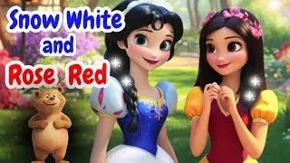 Snow White and Rose Red Story - A Classic Fairy Tale in English| Princess Bedtime Stories for Kids