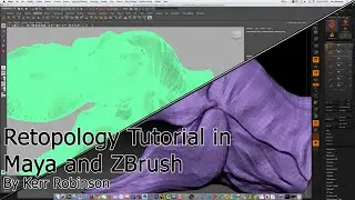 Retopology Tutorial in Maya and ZBrush