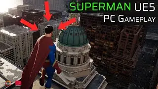 You can PLAY SUPERMAN in this Unreal Engine 5 DEMO!