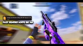 SEASON 5 CONFIG FAST RENDER 60FPS IN COD MOBILE | CONFIG CODM S5